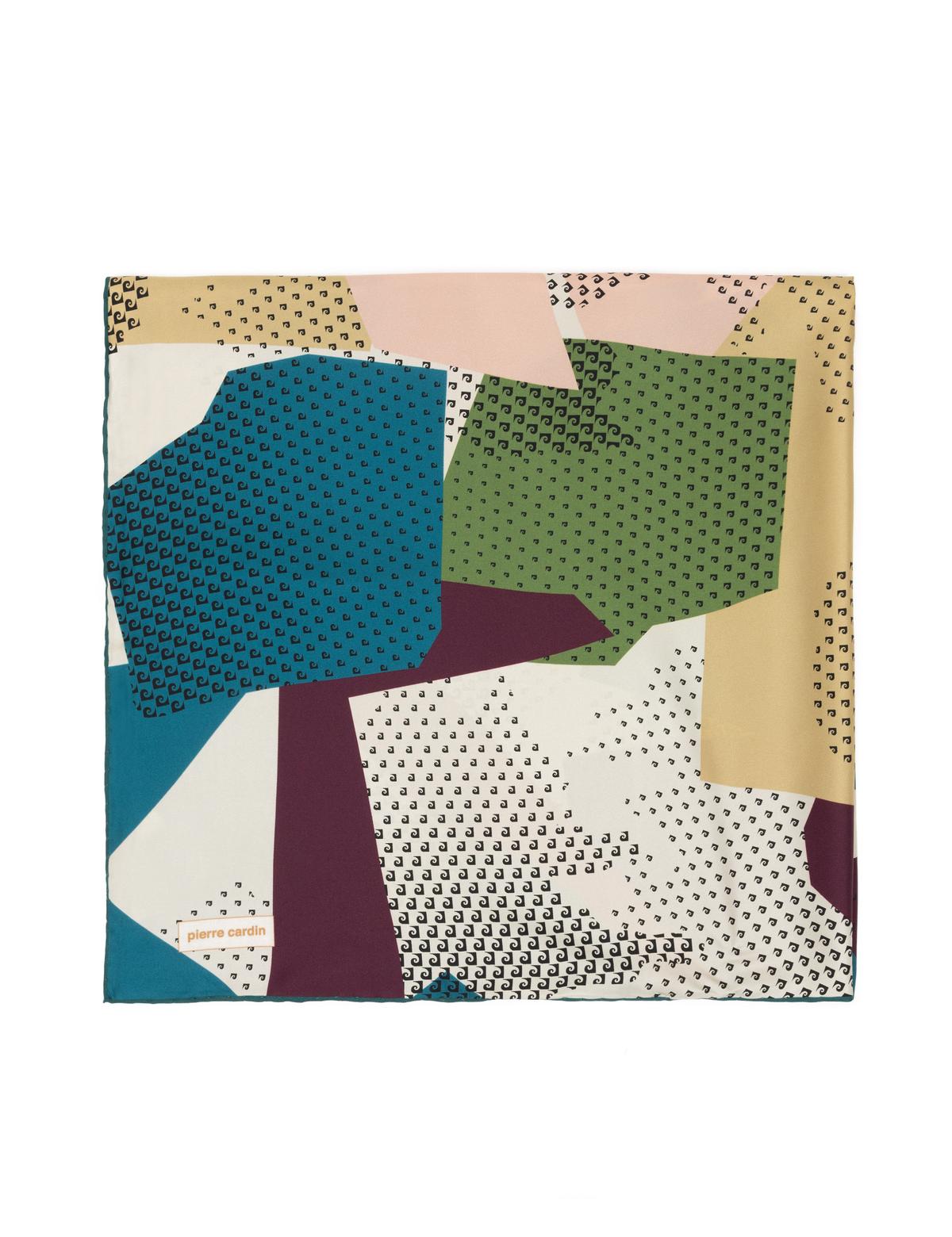 Bej İpek Tivil Eşarp - 50302696001