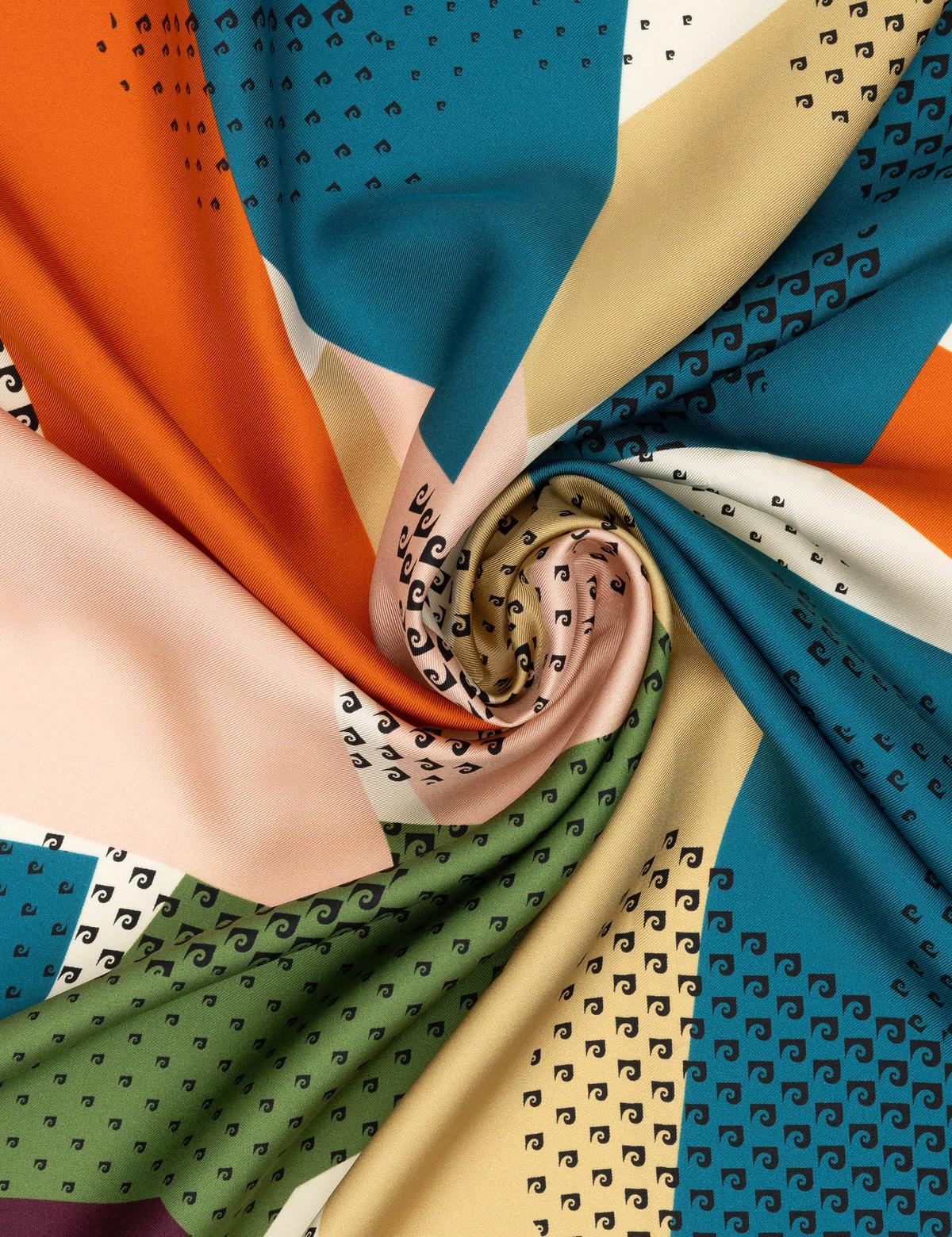 Bej İpek Tivil Eşarp - 50302696001