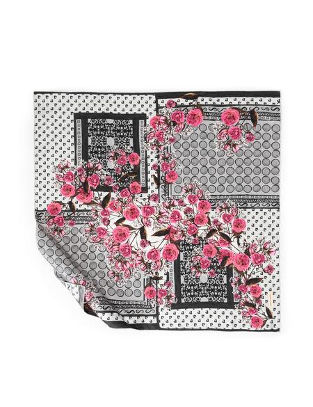 Gri İpek Tivil Eşarp - 50302697002