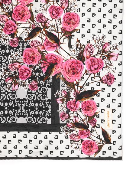 Gri İpek Tivil Eşarp - 50302697002