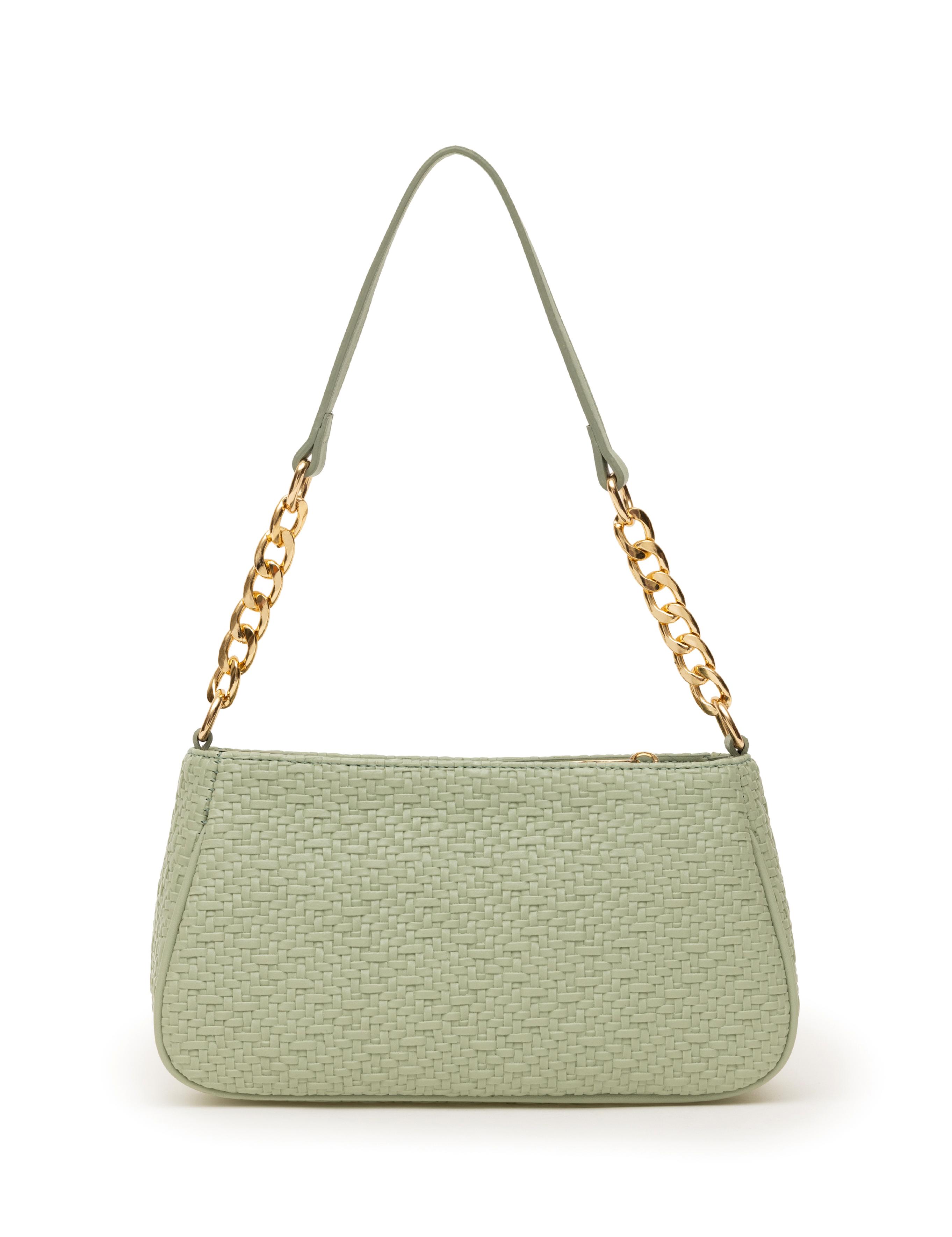 Su Yeşili Omuz Çanta