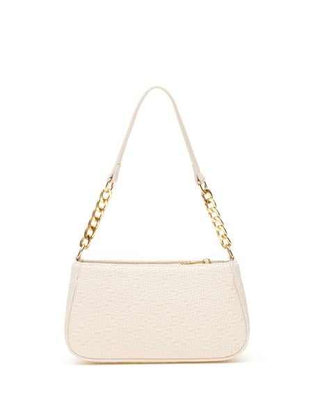 Ekru Omuz Çanta - 50297630005