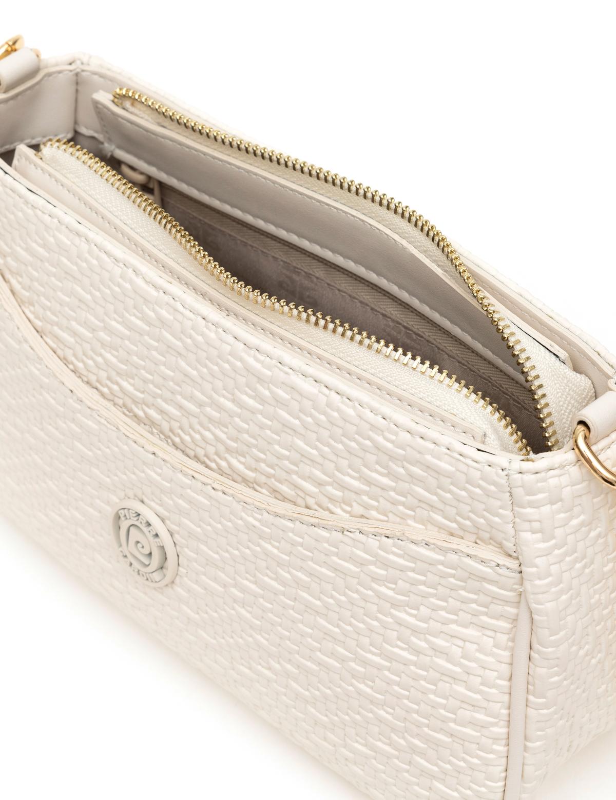 Ekru Omuz Çanta - 50297630005