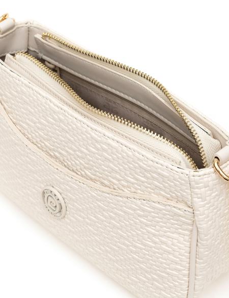 Ekru Omuz Çanta - 50297630005