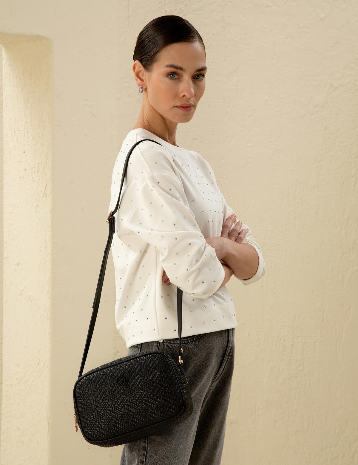 Siyah Çapraz Çanta - 50297632001