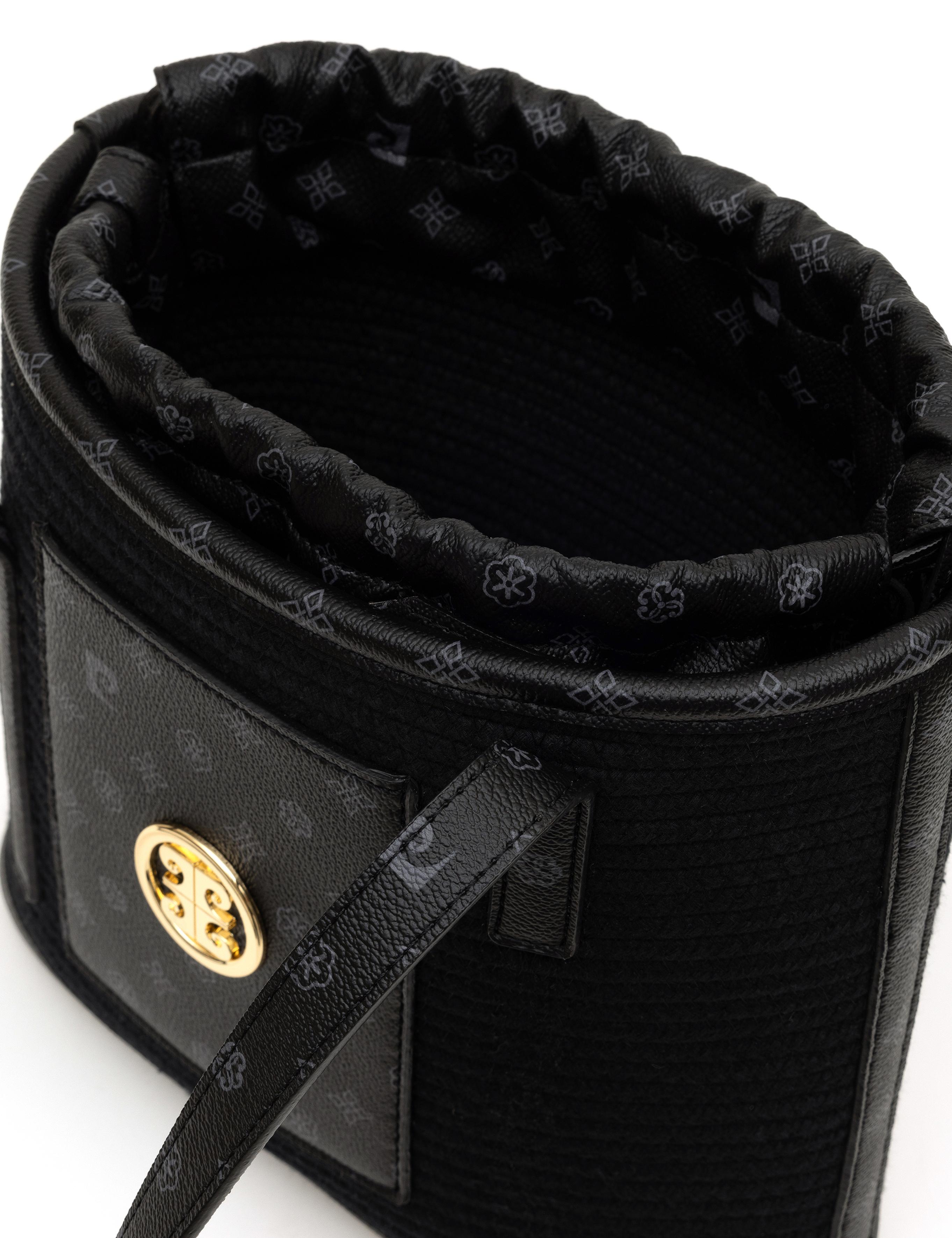 Siyah Büzgülü Çanta