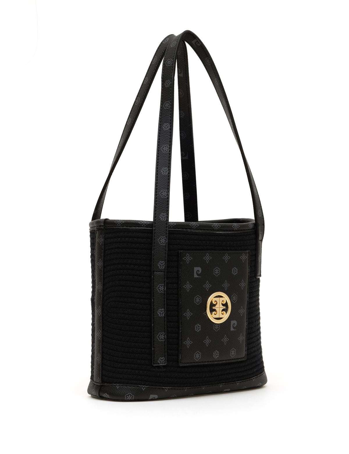 Siyah Büzgülü Çanta - 50297658001