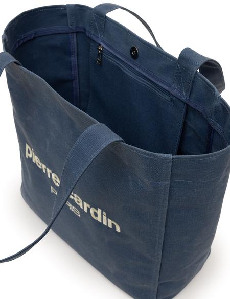 Lacivert Kanvas Çanta - 50297749001