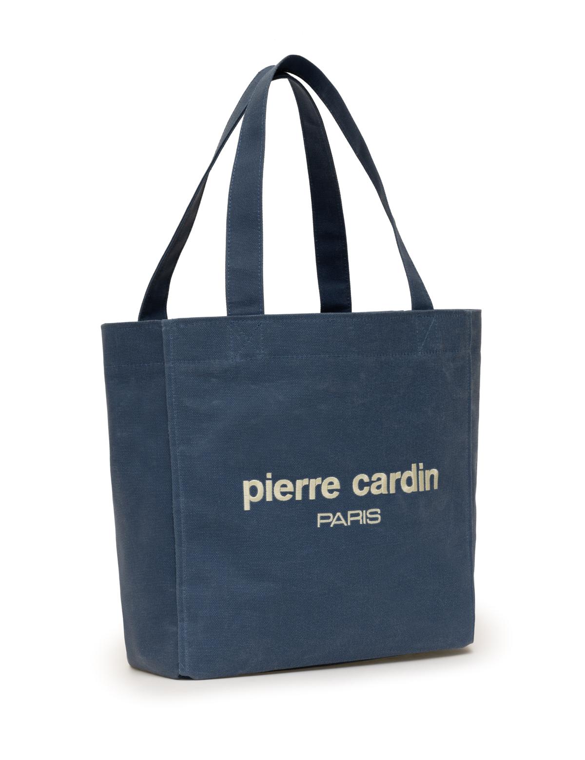 Lacivert Kanvas Çanta - 50297749001