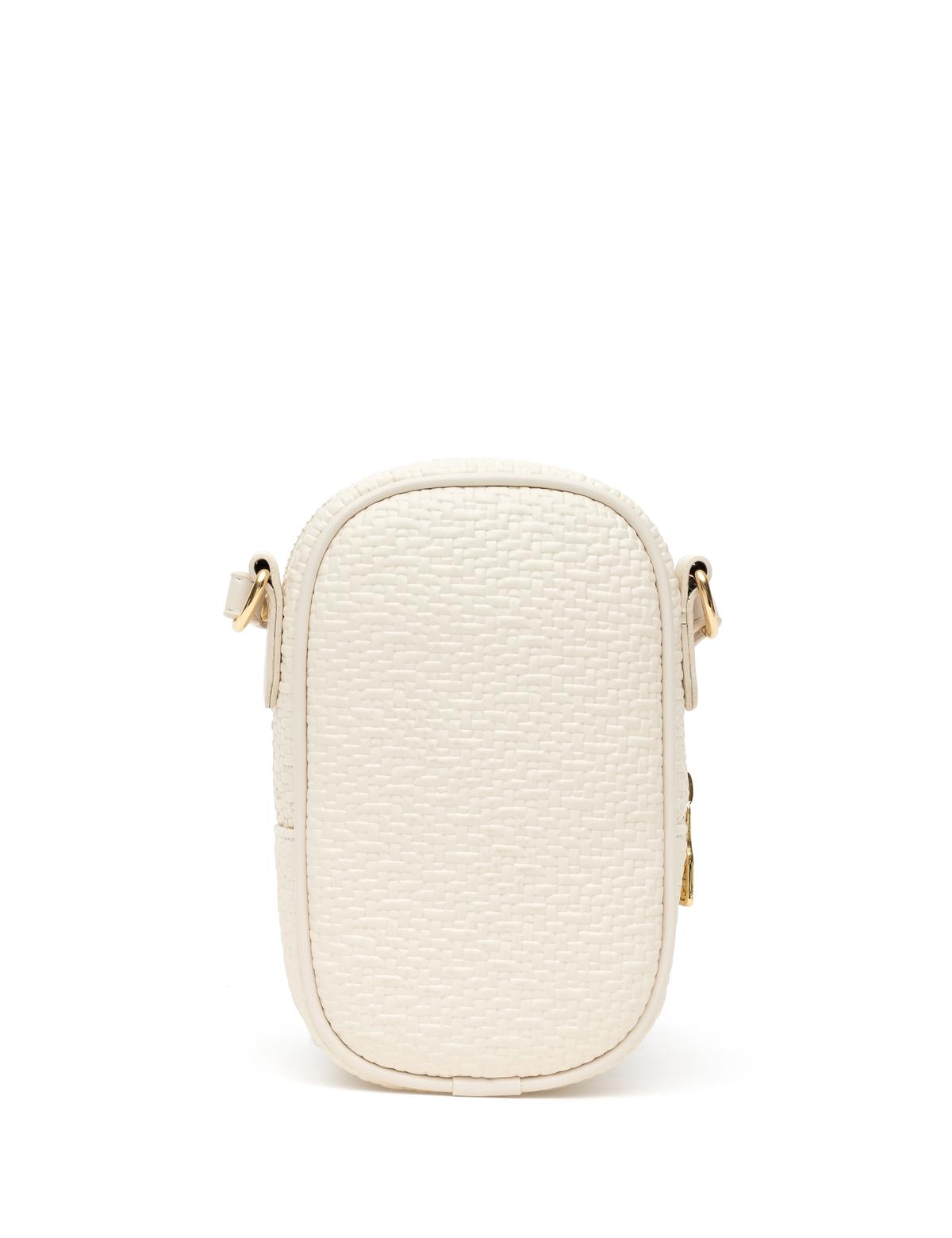 Ekru Çapraz Çanta - 50297636005