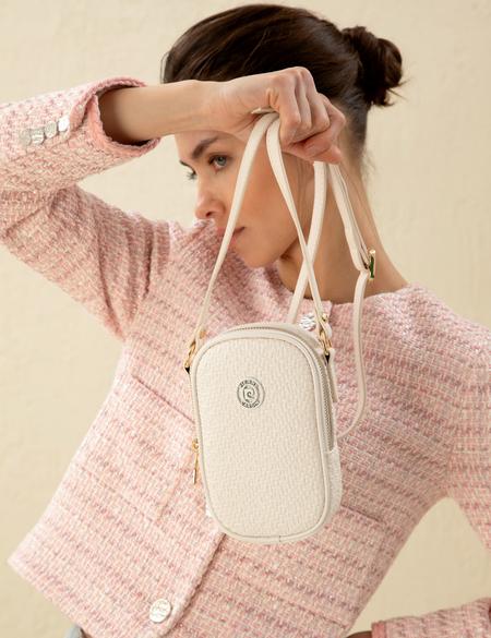 Ekru Çapraz Çanta - 50297636005