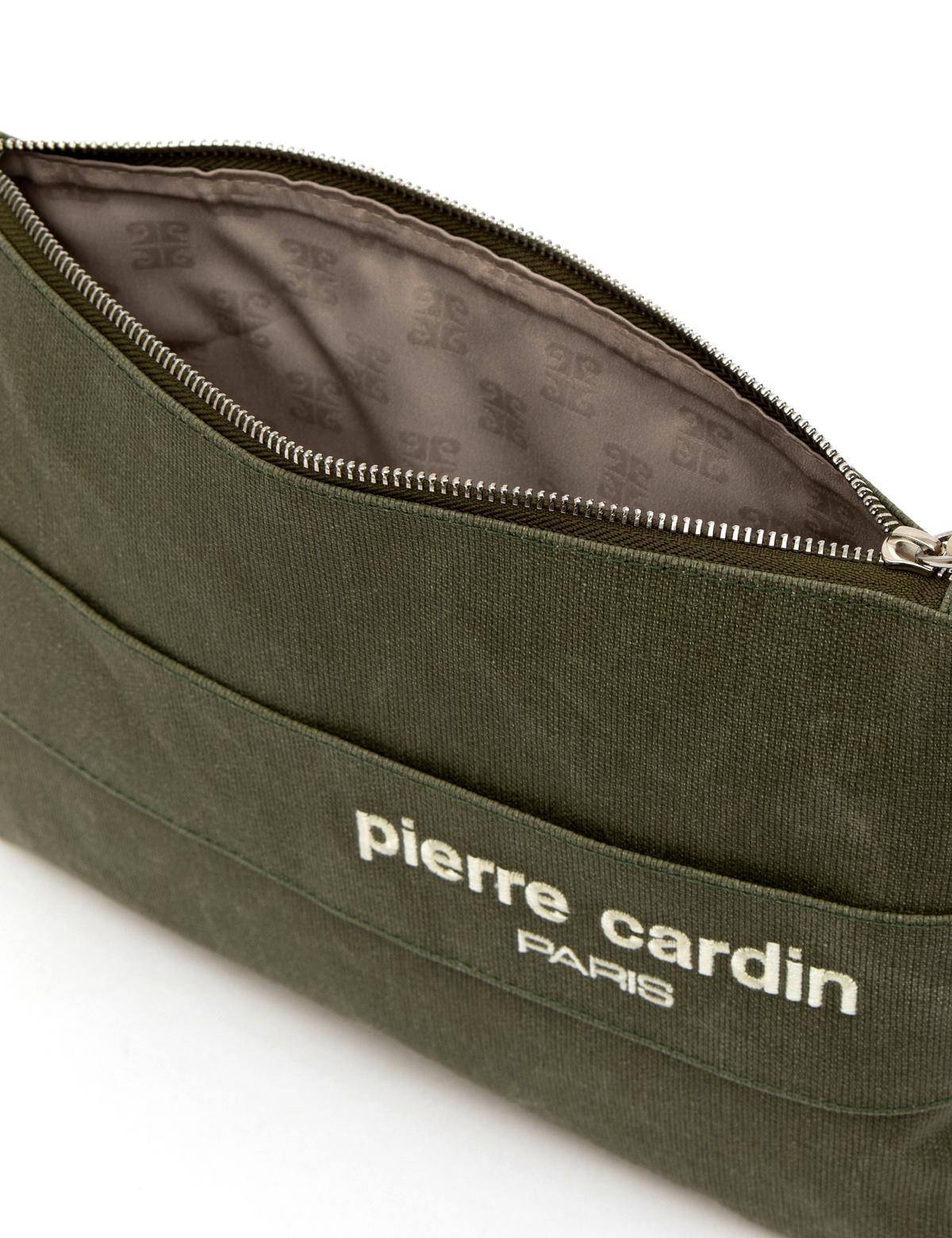 Haki Kanvas Çanta - 50297747002