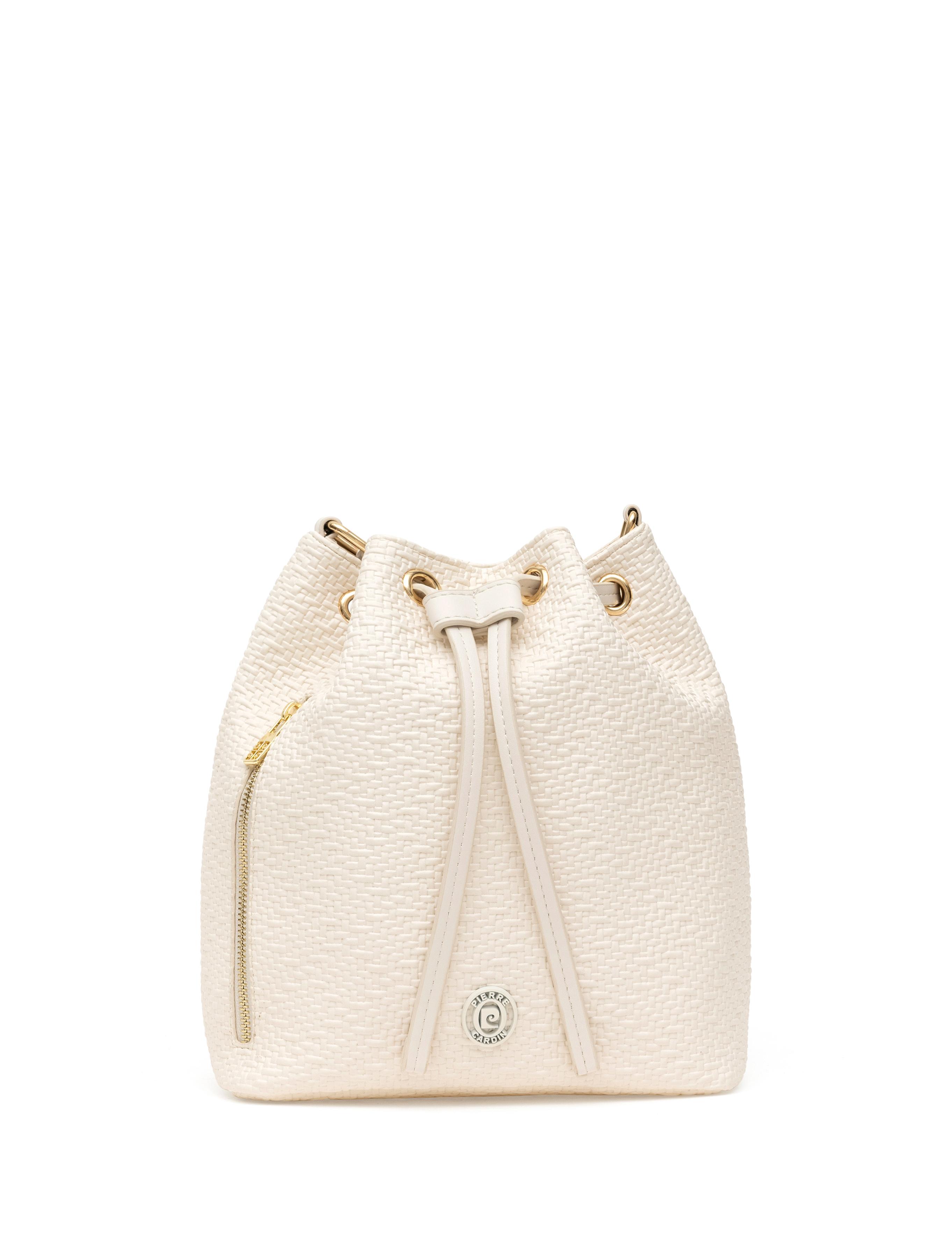 Ekru Büzgülü Çanta