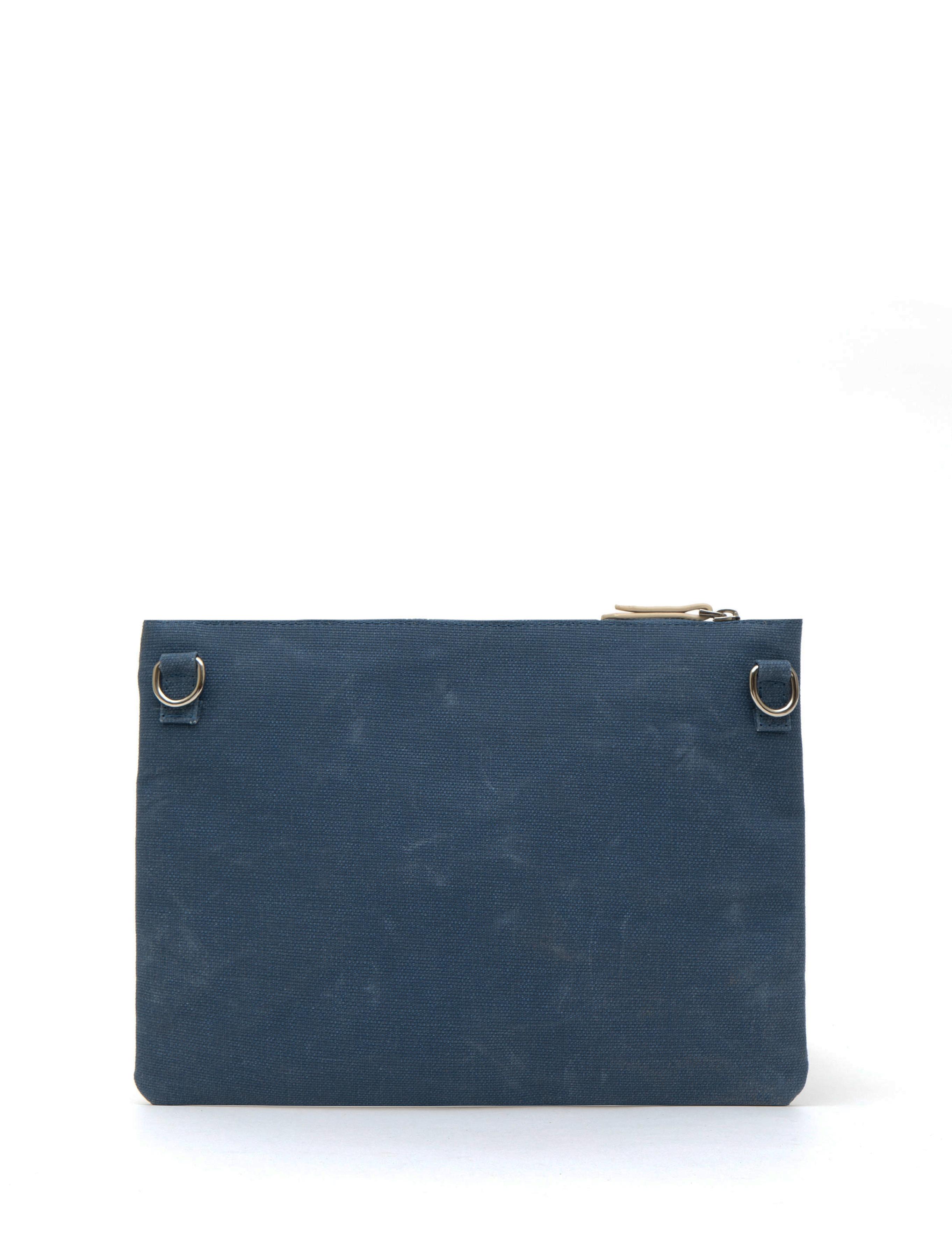 Lacivert Kanvas Çanta