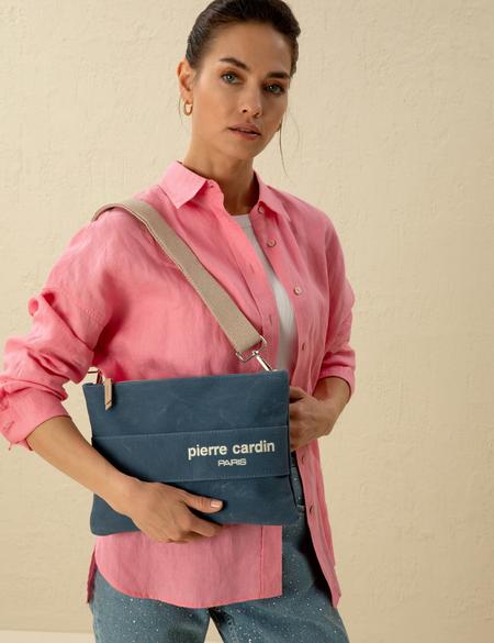 Lacivert Kanvas Çanta - 50297747001