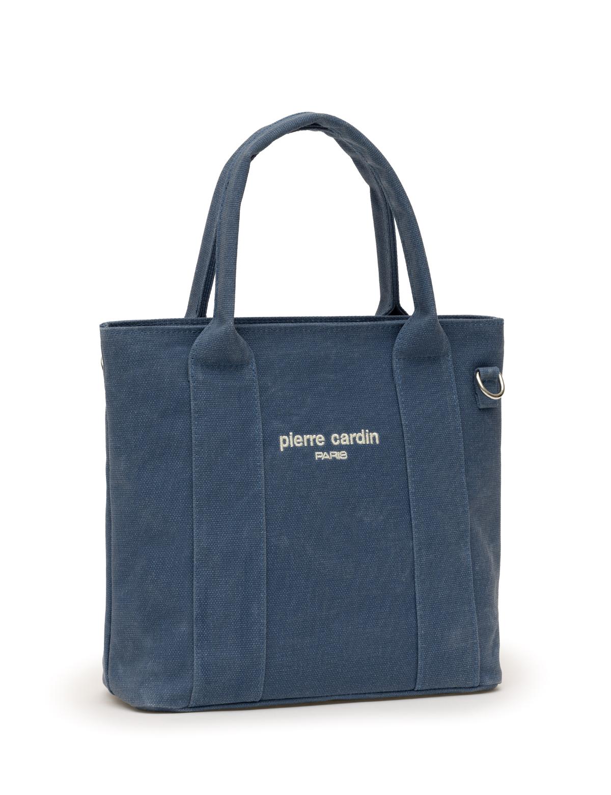 Lacivert Kanvas Çantası - 50297748001