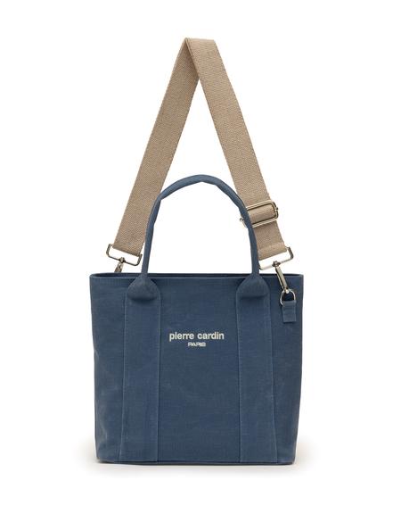 Lacivert Kanvas Çantası - 50297748001