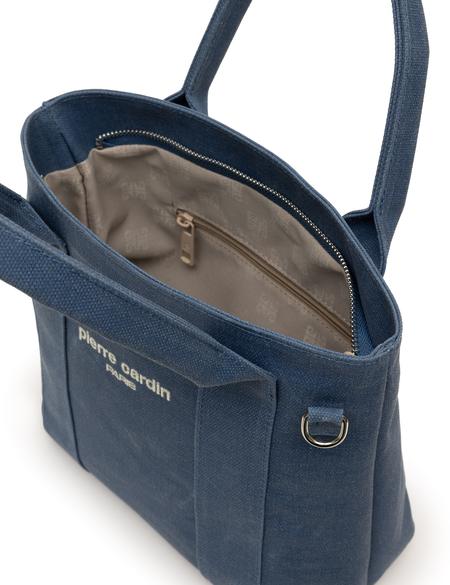 Lacivert Kanvas Çantası - 50297748001