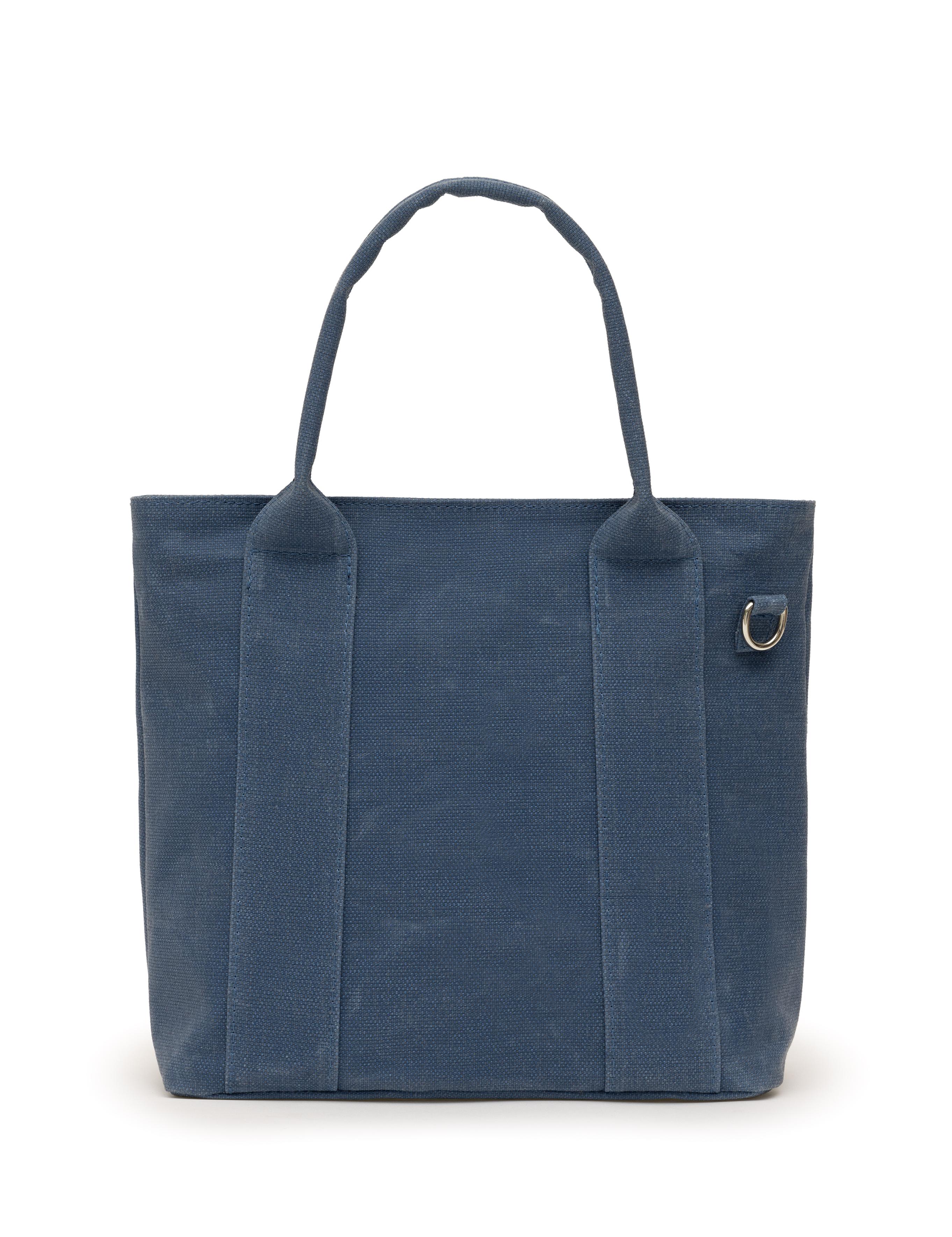 Lacivert Kanvas Çantası