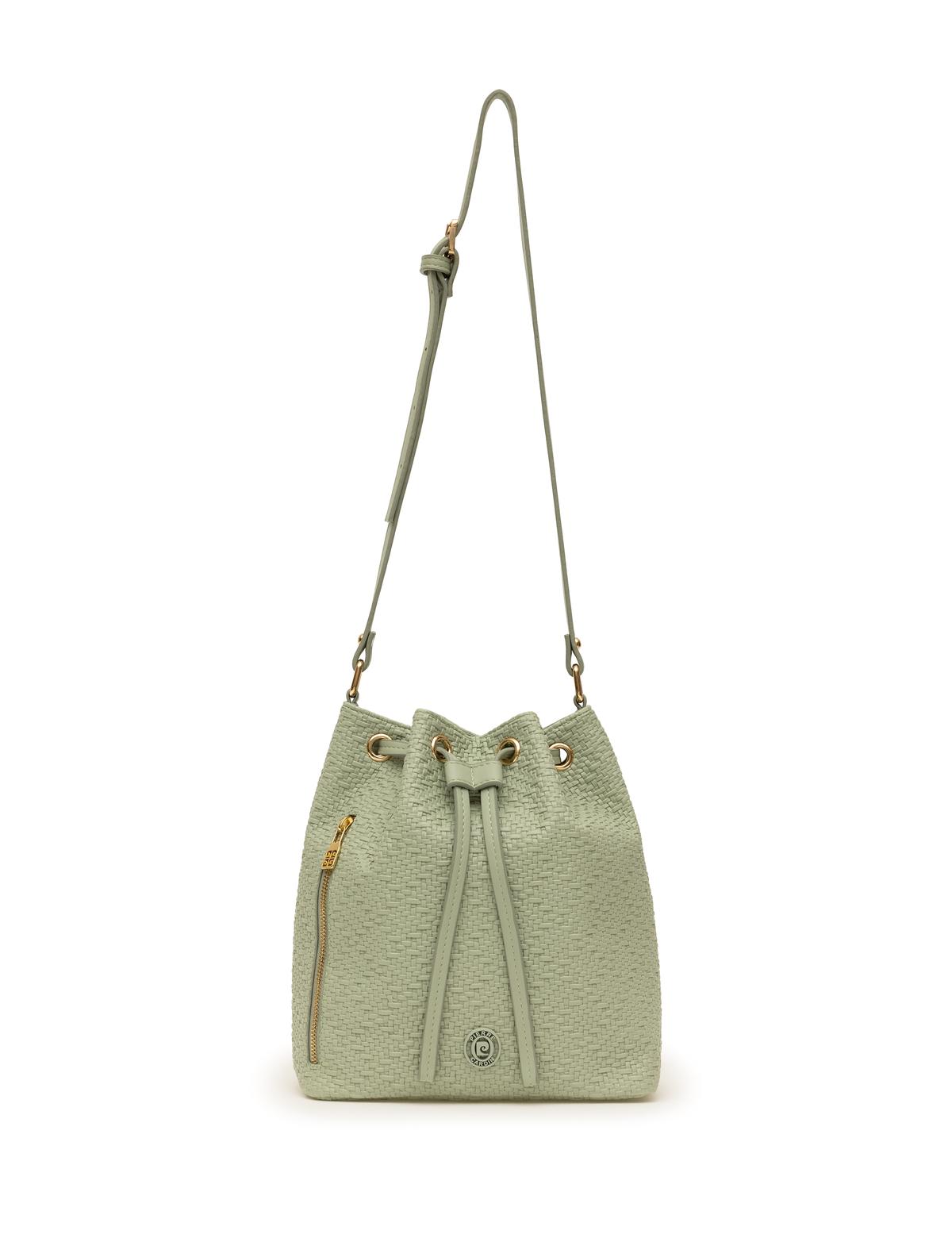 Su Yeşili Büzgülü Çanta - 50297634002