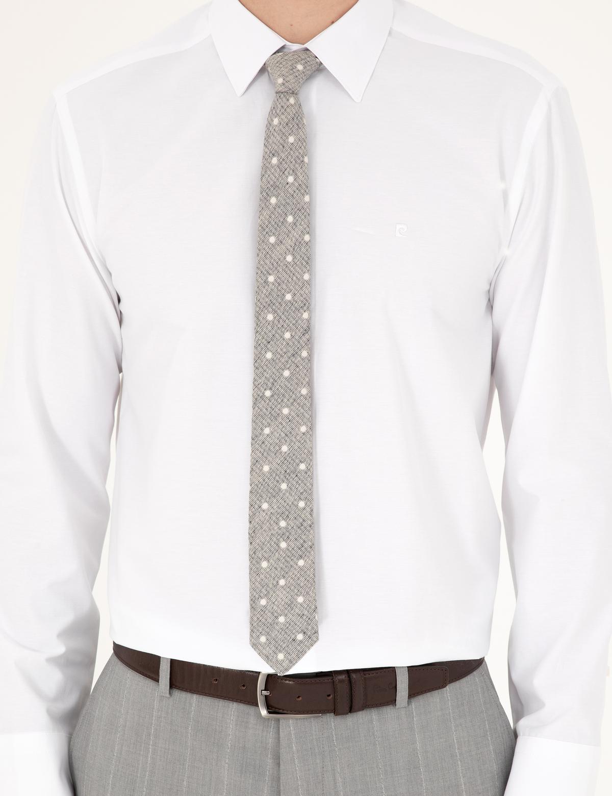 Beyaz Regular Fit Uzun Kollu Basic Gömlek - 50289411011