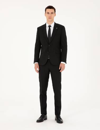 Antrasit Extra Slim Fit Takım Elbise