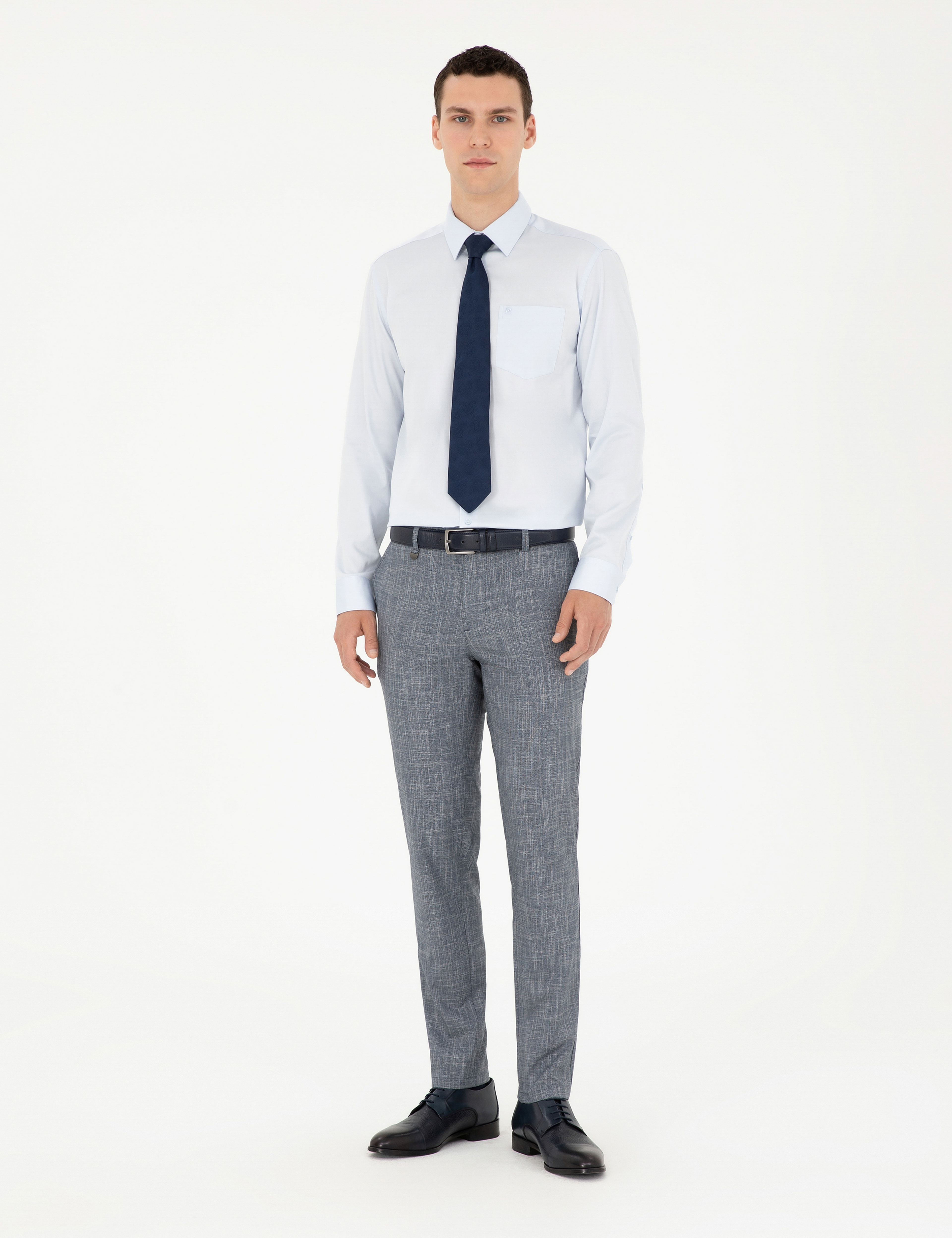 Saks Ex. Slim Fit Kumaş Pantolon
