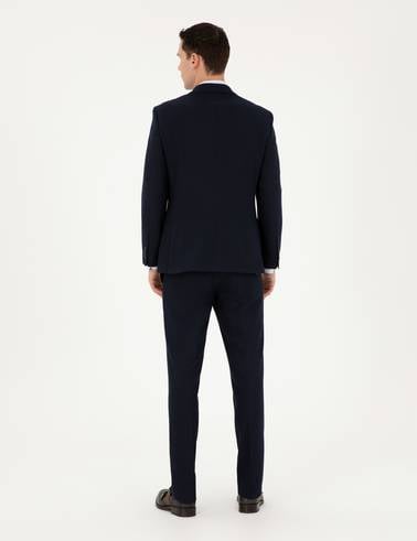Lacivert Slim Fit Takım Elbise