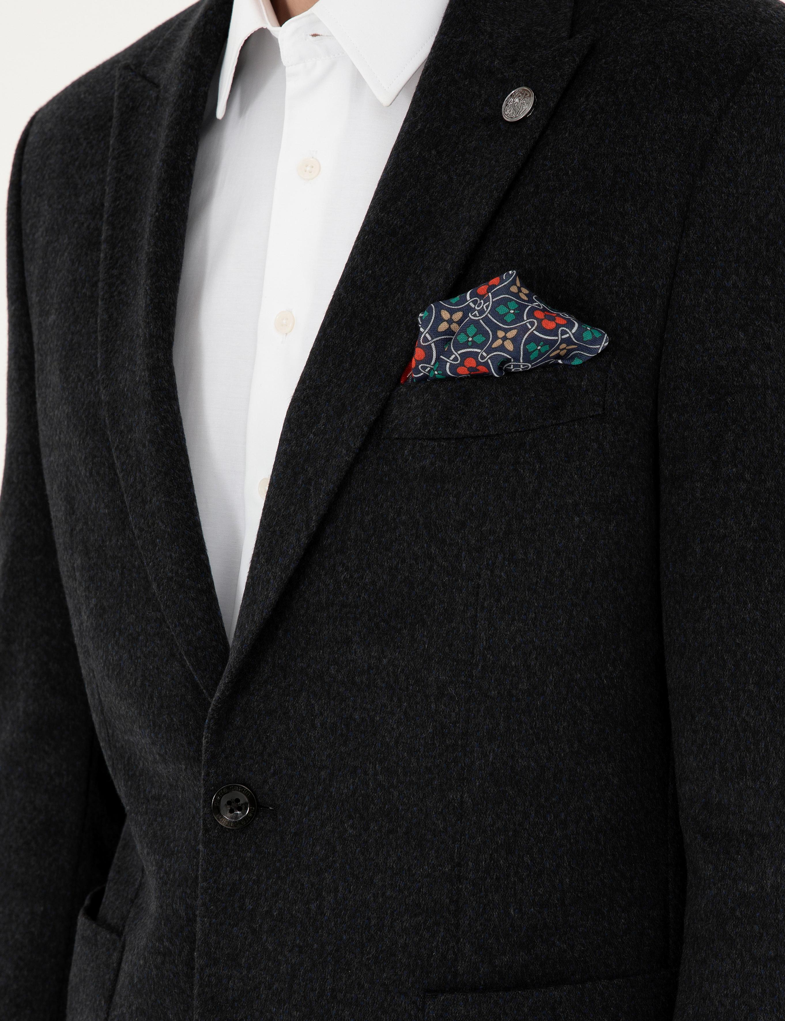 Antrasit Slim Fit Ceket