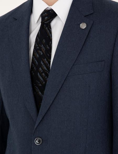 Lacivert Slim Fit Takım Elbise - 50295825014