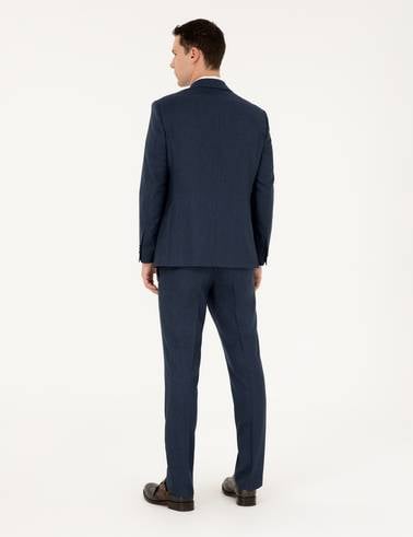Lacivert Slim Fit Takım Elbise