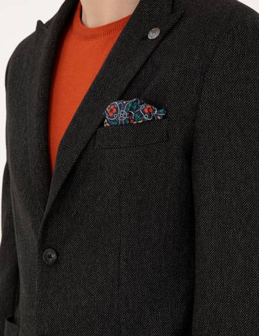 Siyah Slim Fit Ceket