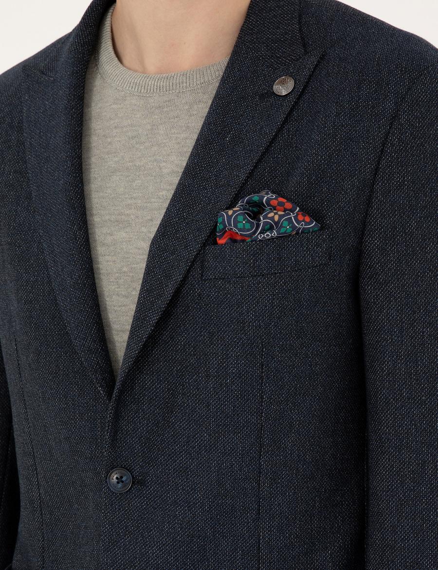 Lacivert Slim Fit Ceket