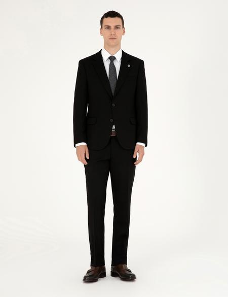 Siyah Slim Fit Takım Elbise - 50297495008