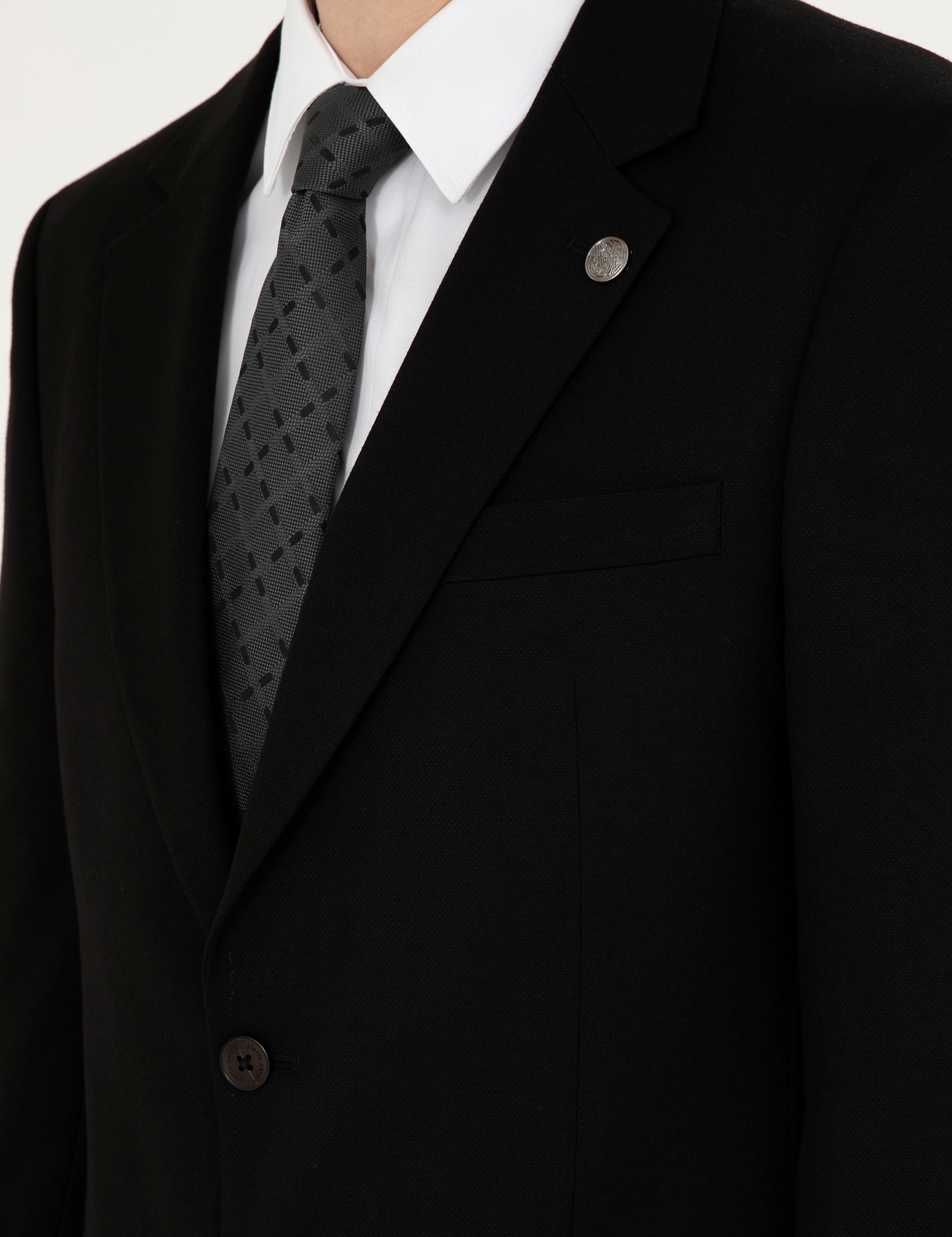 Siyah Slim Fit Takım Elbise - Image 7