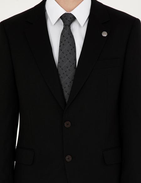 Siyah Slim Fit Takım Elbise - 50297495008