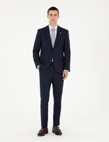 Lacivert Slim Fit Takım Elbise - 50297495044