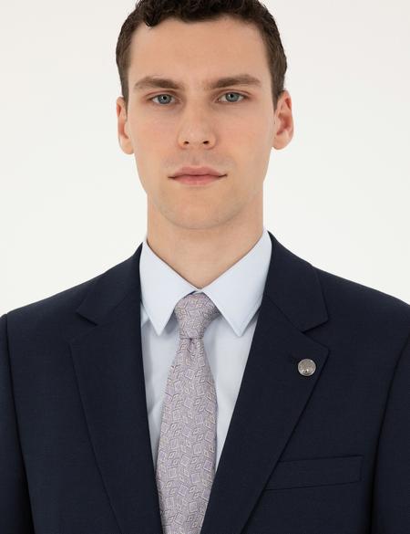 Lacivert Slim Fit Takım Elbise - 50297495044