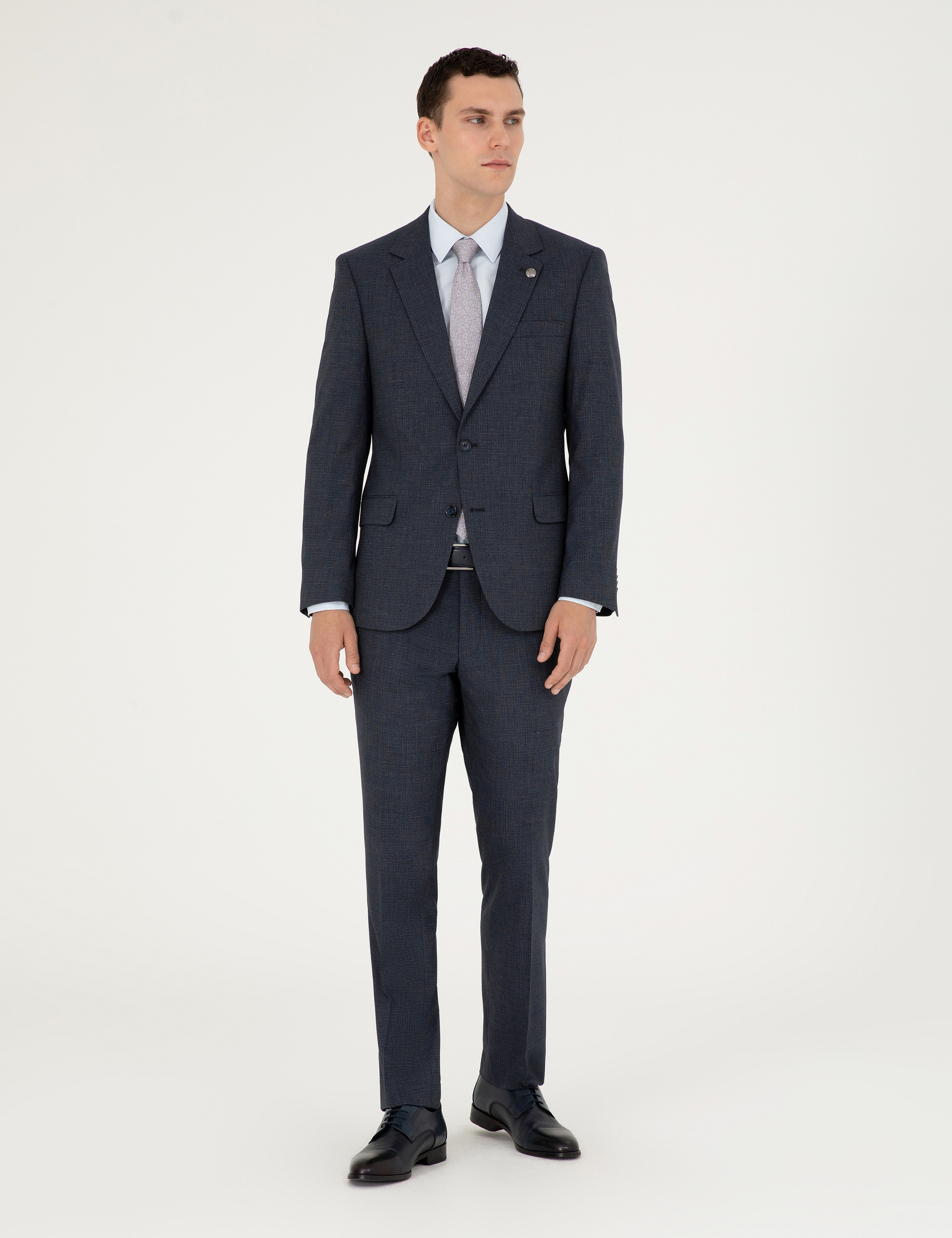 Lacivert Slim Fit Takım Elbise