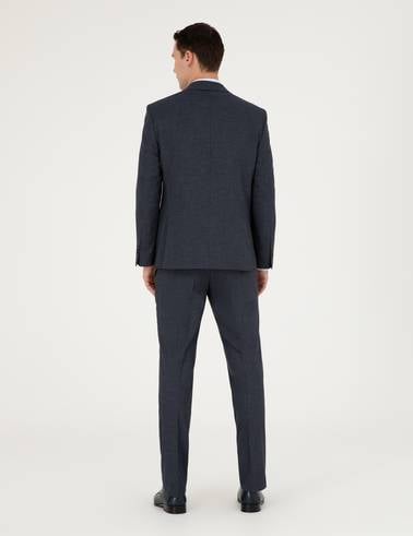 Lacivert Slim Fit Takım Elbise
