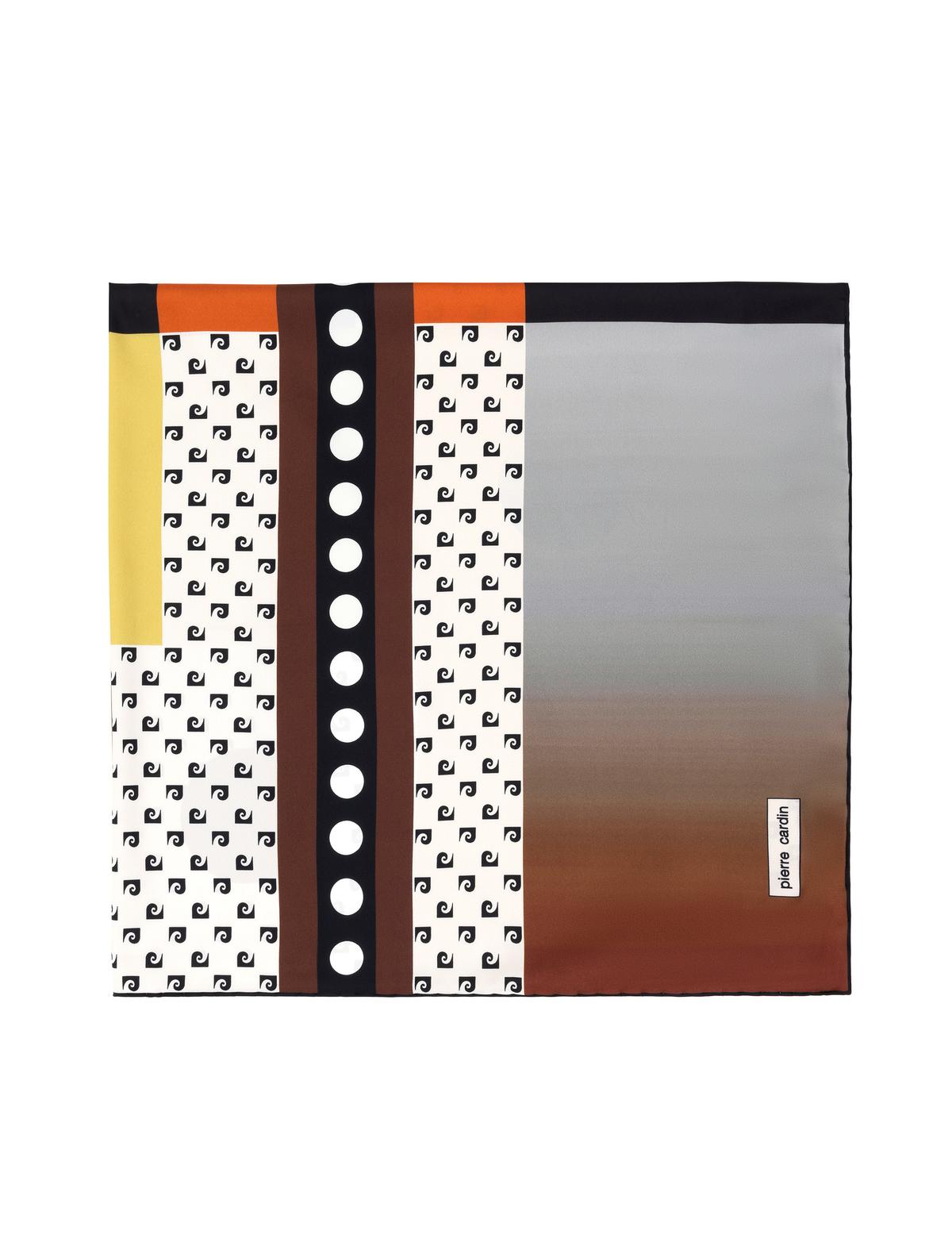 Kahverengi Tivil Eşarp - 50302553004