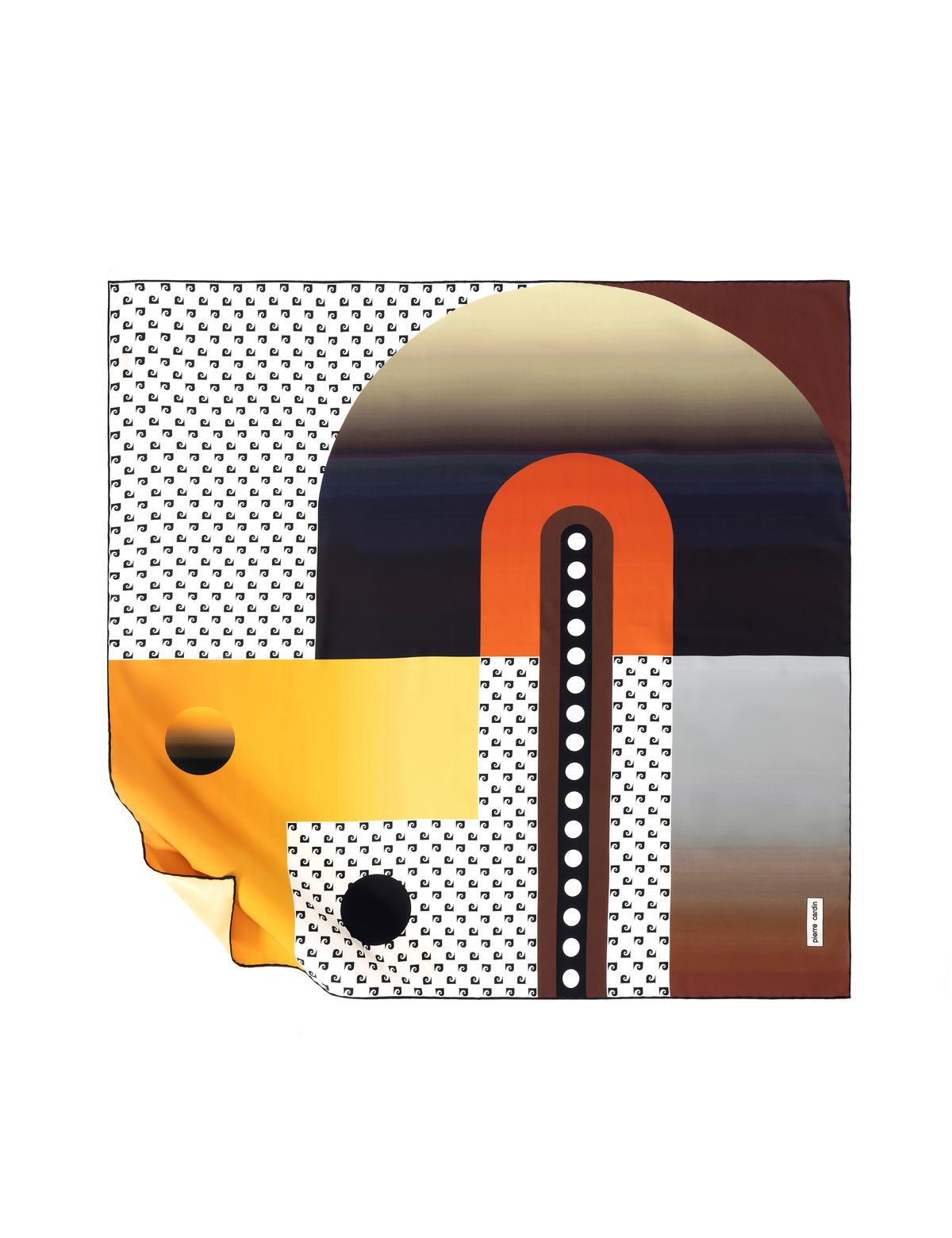 Kahverengi Tivil Eşarp