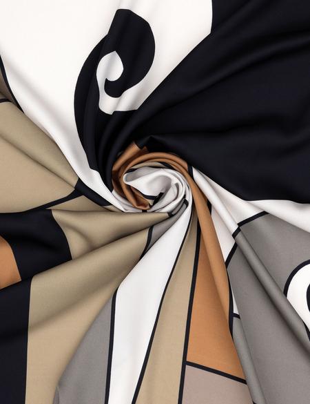 Açık Kahverengi Tivil Eşarp - 50302555001