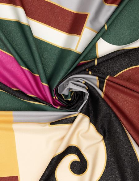 Yeşil Tivil Eşarp - 50302555007