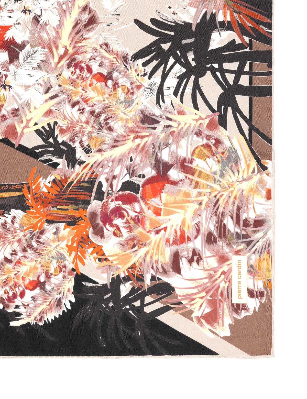 Bej İpek Tivil Eşarp - 50302688001