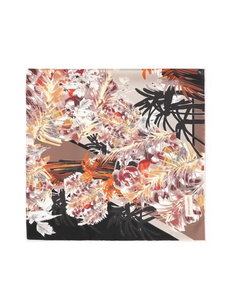 Bej İpek Tivil Eşarp - 50302688001