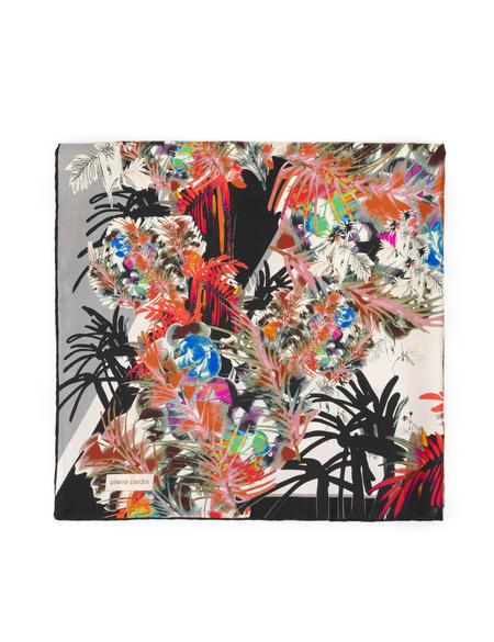 Ekru İpek Tivil Eşarp - 50302688002