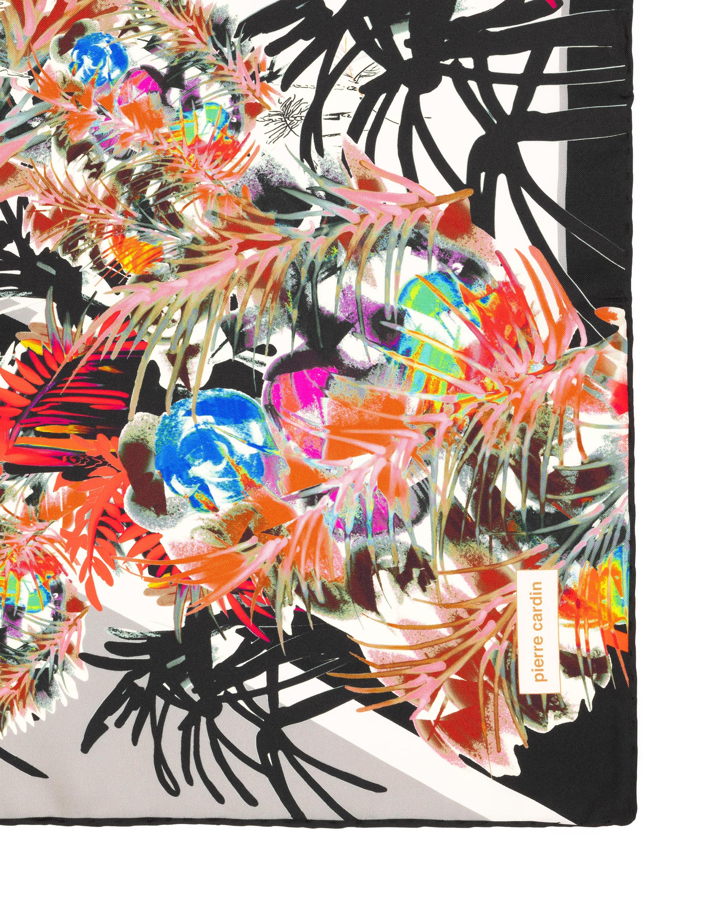 Ekru İpek Tivil Eşarp