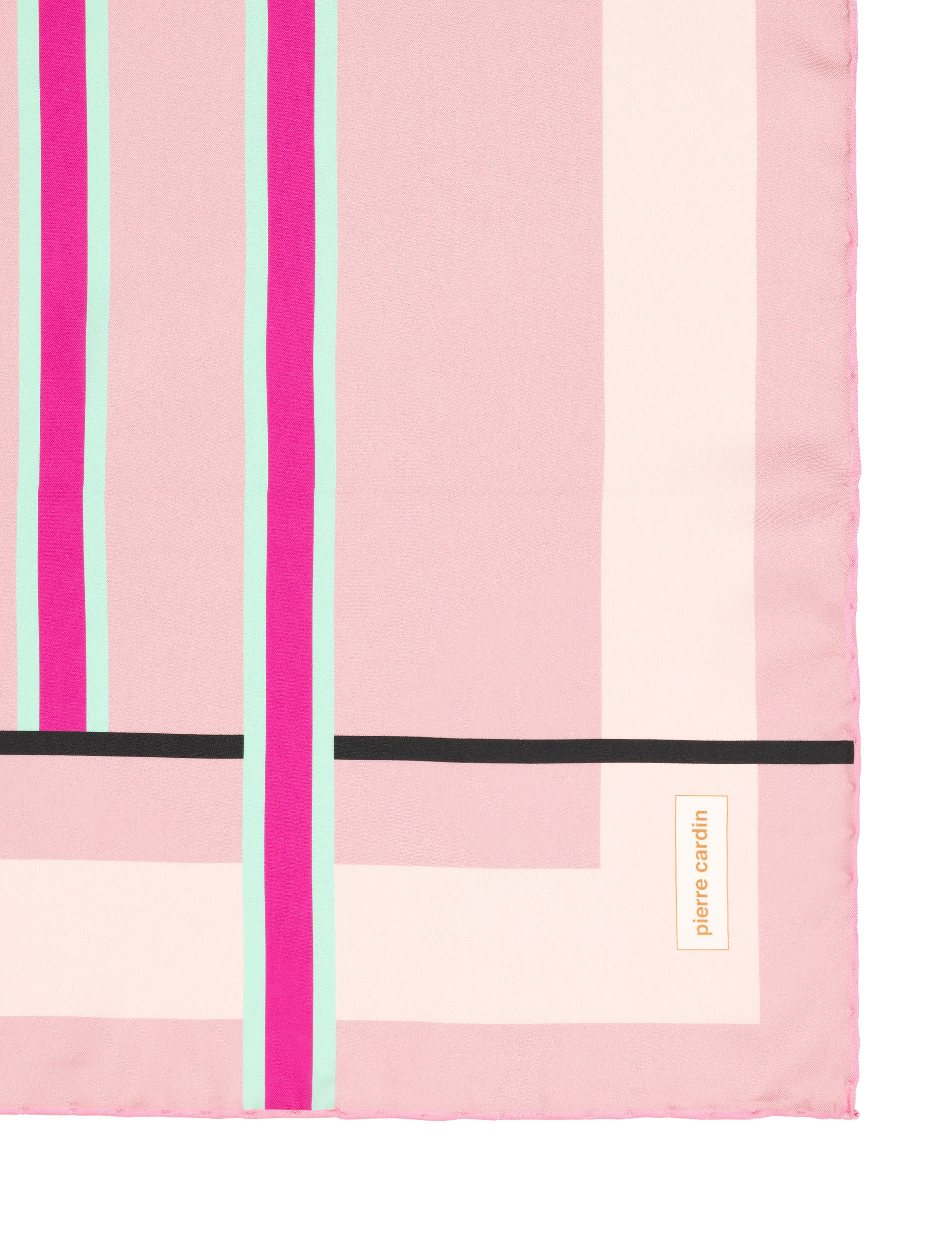 Pembe İpek Tivil Eşarp - Image 4