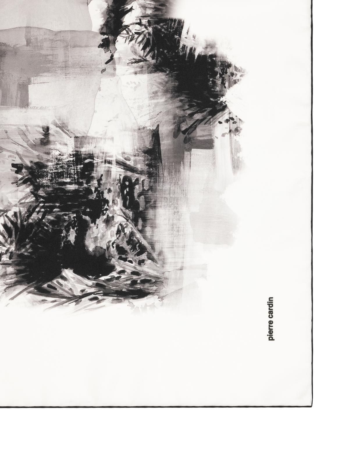 Ekru İpek Tivil Eşarp - 50302695001